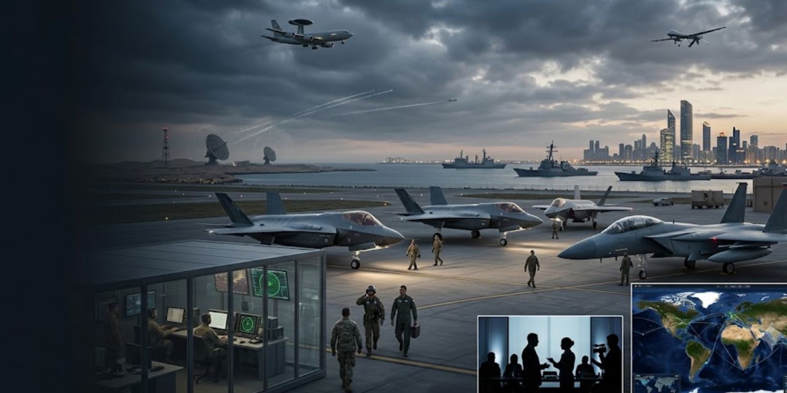 Iran 'Targets US Combat Aircraft at Bahrain Air Base': Regional Tensions and Global Reactions