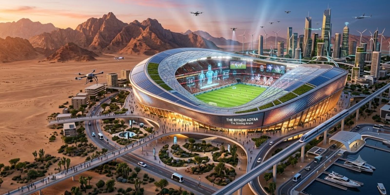 NEOM Stadium In 2034: The Future of Football and Smart Stadium Design