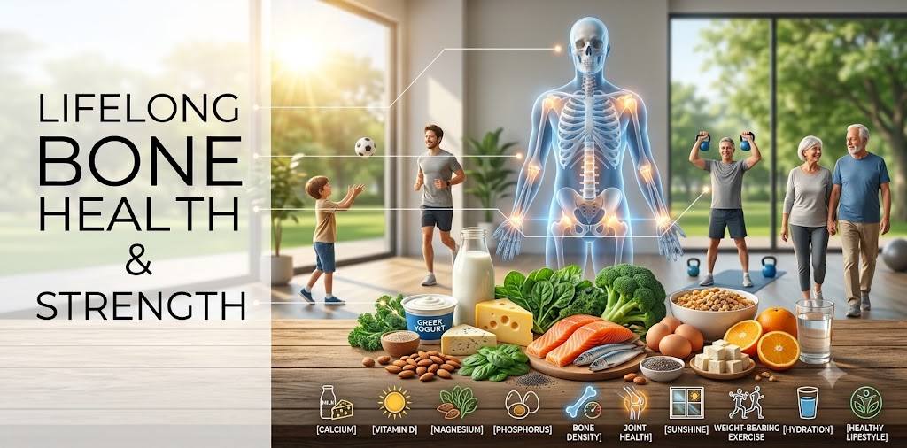 Bone Health: Essential Tips for Strong Bones at Every Age