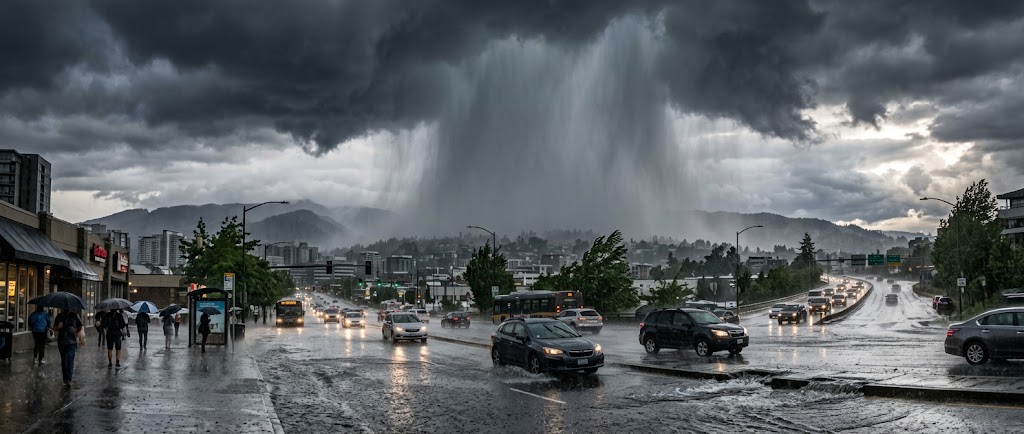 Cloud Burst: Sudden Heavy Rainfall and Its Impact