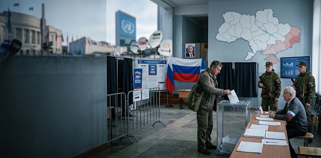 SHOCK: Putin Party Wins Coerced Ukraine Election