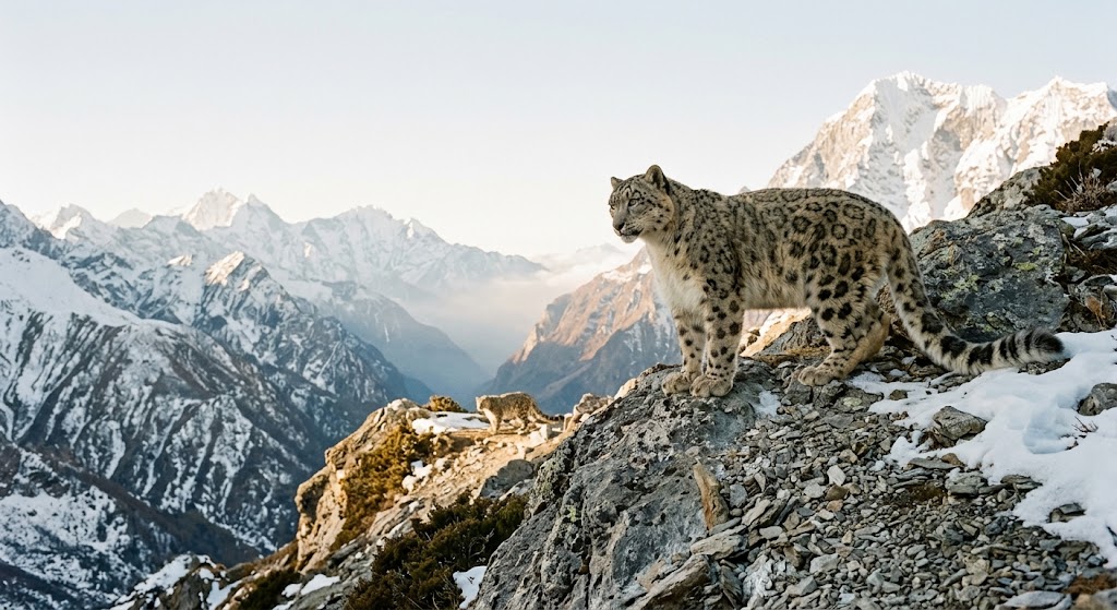 Snow leopards In Nepal: Exploring Their Himalayan Habitat