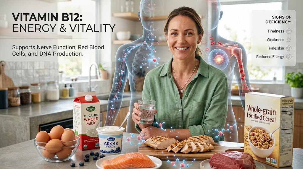 Vitamin B12: Essential Health Benefits and Signs of Deficiency