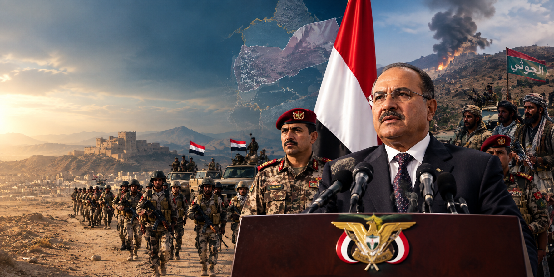 Yemeni president declares general mobilization against Houthi rebels