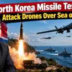 North Korea Missile Tests – Attack Drones Over Sea of Japan