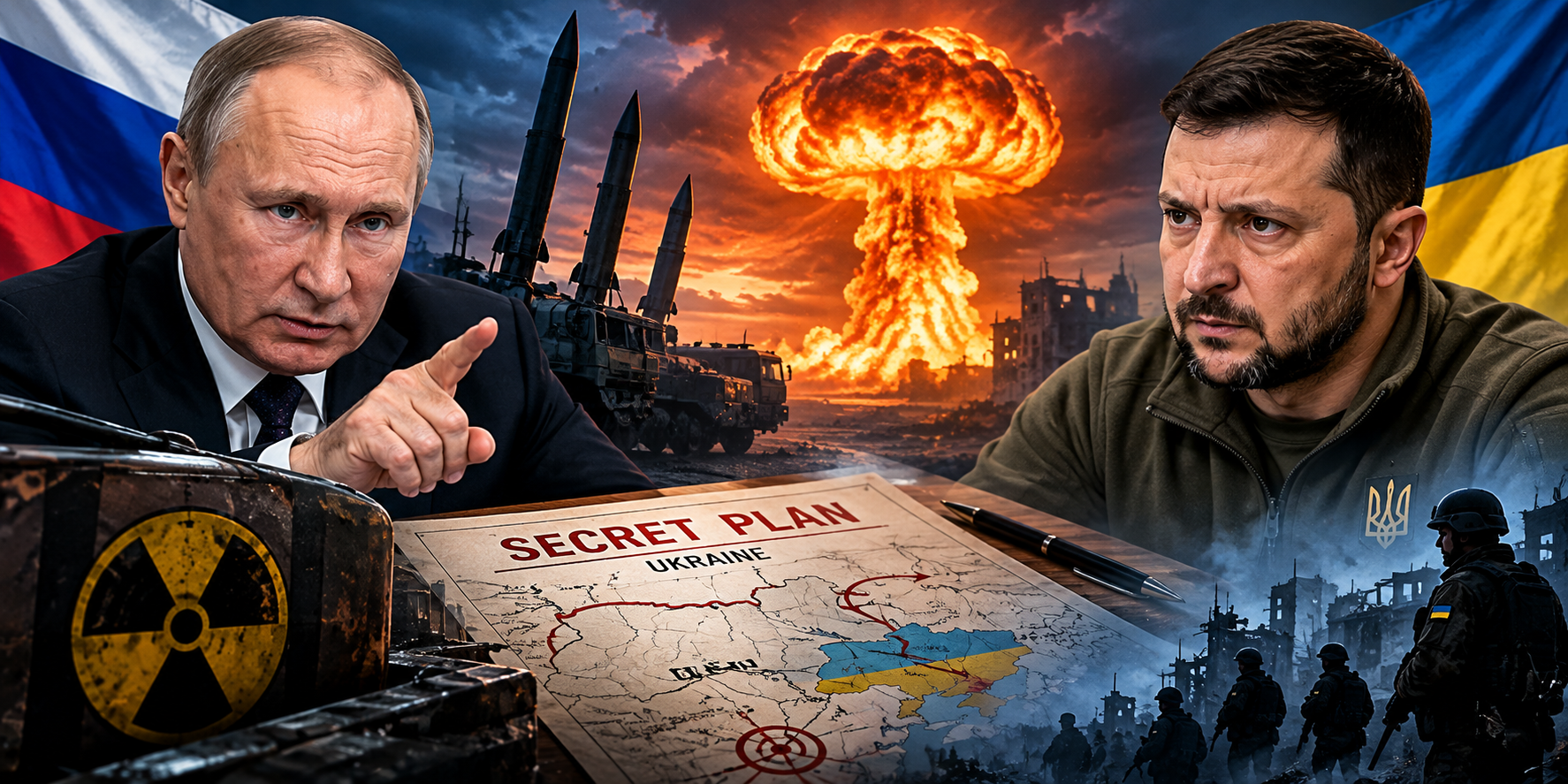 Putin Nuclear Threat: Zelensky Shocking Secret Plan