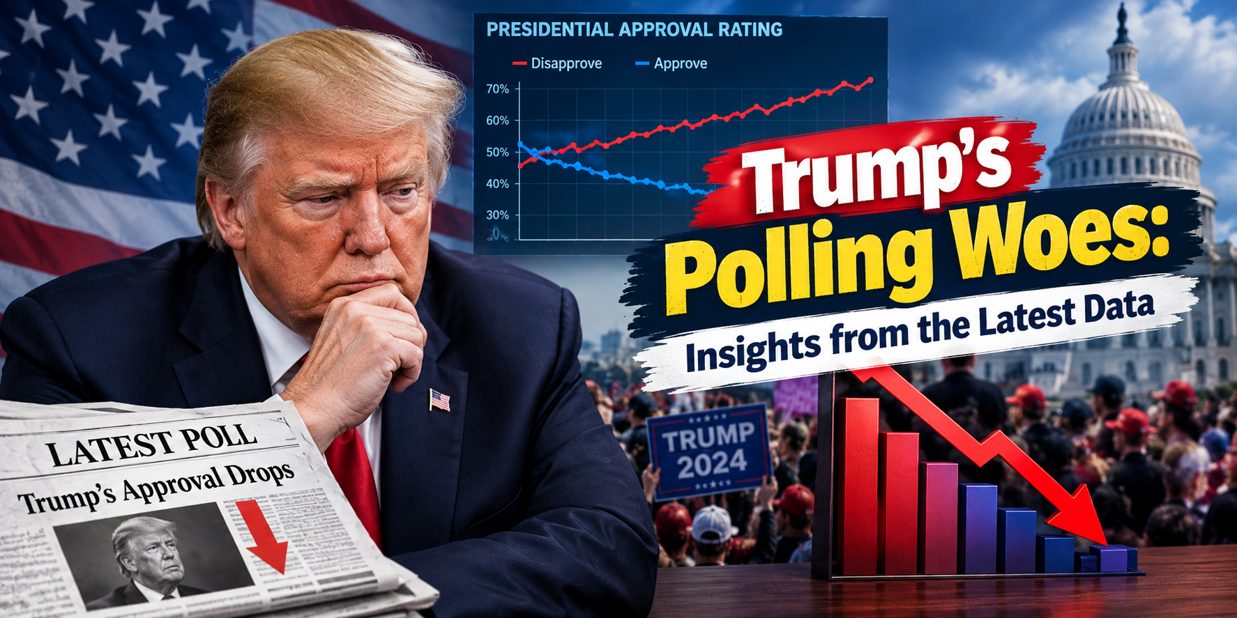 Trump’s Polling Woes: Insights from the Latest Data