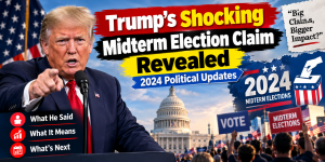 Trump’s Shocking Midterm Election Claim Revealed – 2024 Political Updates