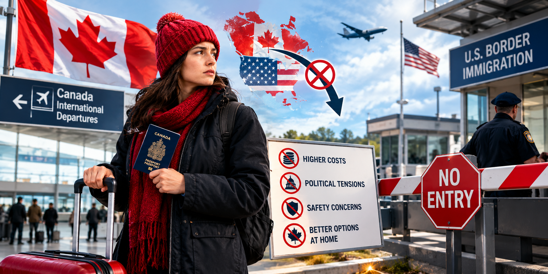 Why Canadians Are Avoiding the US More Than Ever